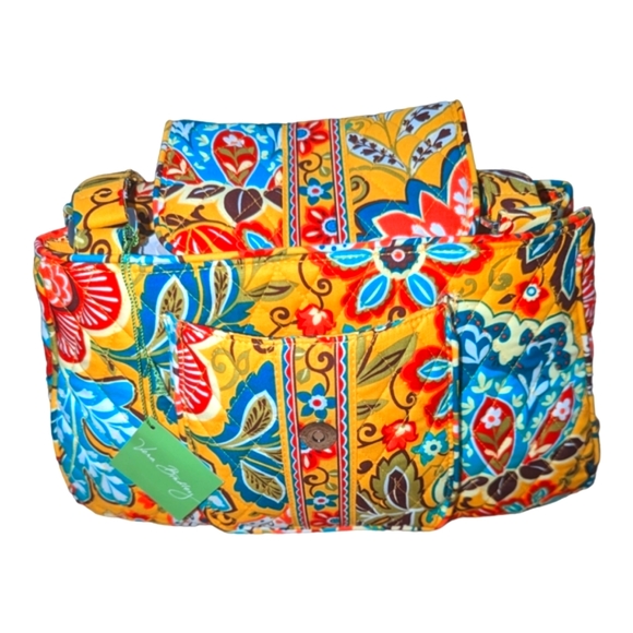 RETIRED NWT Vera Bradley Edie Satchel Purse Bag in floral Provencal pattern HTF - Picture 9 of 13